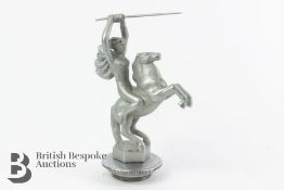 Nickle Plated Mascot Valkyrie