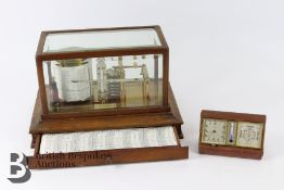 Edwardian H.Hughes & Son Ltd Barograph
