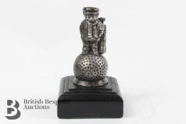 1920s Car Mascot - Golfer