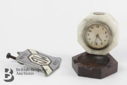 Art Deco MG Car Club and MG Onyx Showroom Clock