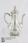 Victorian Silver Coffee Pot