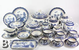 Large Quantity of Real Old Willow Pattern