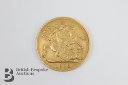 Queen Victoria 1900 Half Sovereign