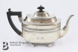 Edward VII Silver Tea Pot