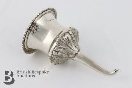 George IV Silver Wine Funnel