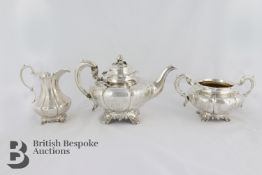 Victorian Silver Tea Trio