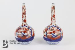 Pair of Imari Vases