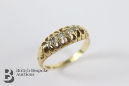 Antique 18ct Diamond Ring