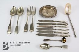Quantity of Silver Cutlery