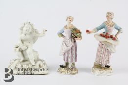 19th Century Meissen Figurines