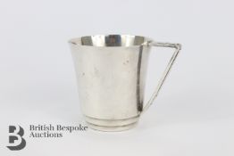 Silver Art Deco Cup