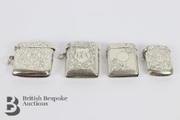 Four Silver Vesta