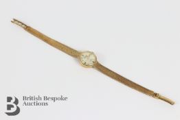Ladies 9ct Gold Rotary Wrist Watch