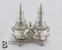 Silver George IV Cruet