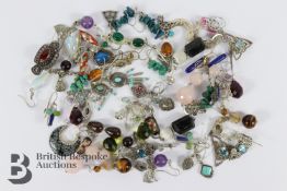 Quantity of Semi-Precious Stone Earrings