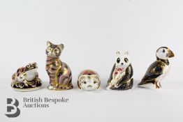Royal Crown Derby Paperweights