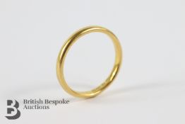 22ct Gold Wedding Band