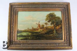 John Crome (1794-1842) Oil on Panel