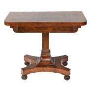 Victorian Rosewood Card Table