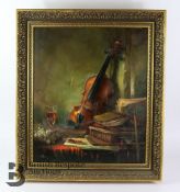 20th Century Oil on Canvas