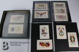 WWI Silk Postcards Collection