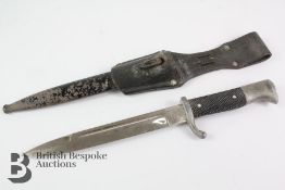 WWII era German Carl Julius Krebs, Solingen Bayonet