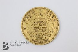 1894 South African Half Pond