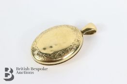 9ct Yellow Gold Locket
