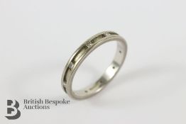 18ct White Gold and Diamond Full Eternity Ring