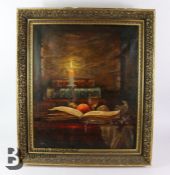 20th Century Oil on Canvas