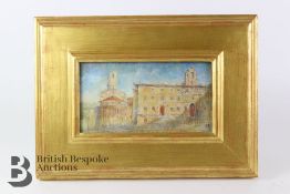 Michael Hyam b.1958 Oil on Paper on Board