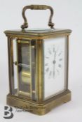 Large Brass Carriage Clock