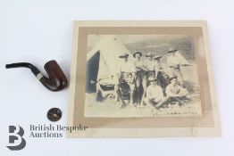 The Boer War: Photograph, Pipe and Coin