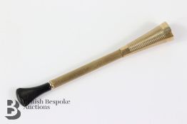Art Deco 9ct Yellow Gold Cheroot Holder