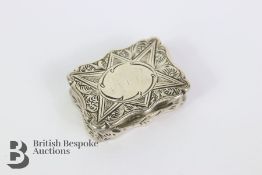 Victorian Silver Vinaigrette