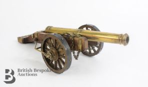 Oak and Brass Desk Canon