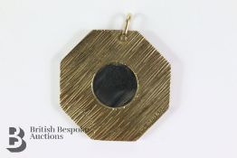1970's 9ct Yellow Gold Cigar Cutter