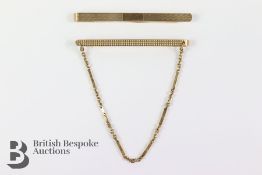 Two 9ct Gold Tie Pins
