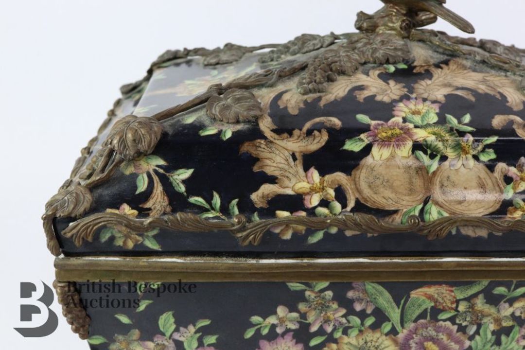 20th Century Ceramic Jardiniere and Cover - Image 6 of 9