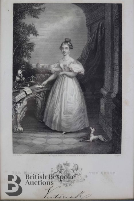 19th Century Engravings of Her Majesty Queen Victoria - Image 2 of 4