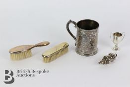 Silver Victorian Christening Mug