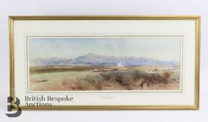 Out of Porta Pia Rome 1868 by John Collingham Moore