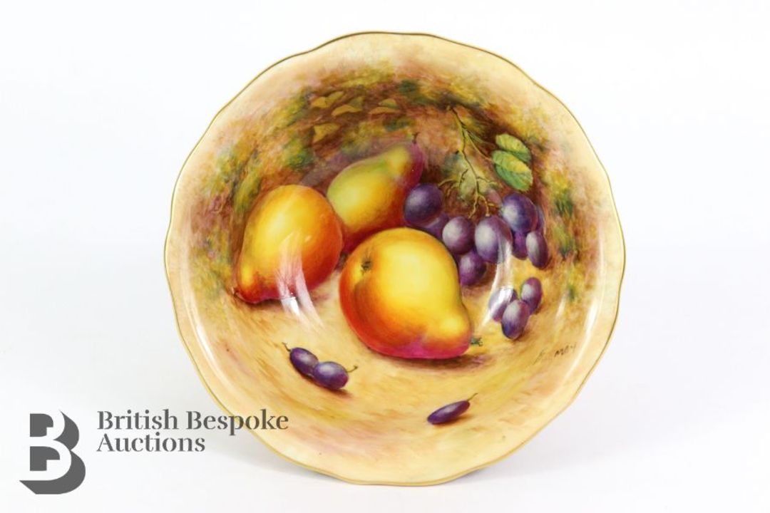 Royal Worcester Fallen Fruit Bowl - Image 5 of 13