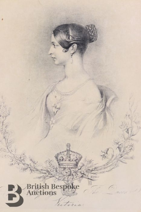 19th Century Engravings of Her Majesty Queen Victoria - Image 4 of 4