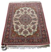 Persian 20th Century Persian Qum Rug
