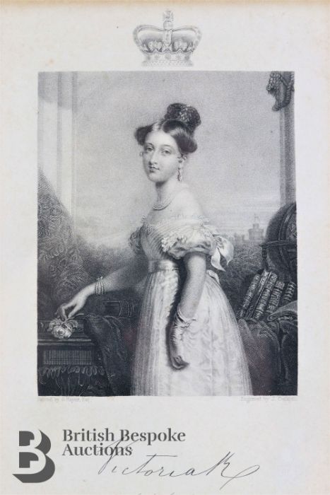 19th Century Engravings of Her Majesty Queen Victoria - Image 3 of 4