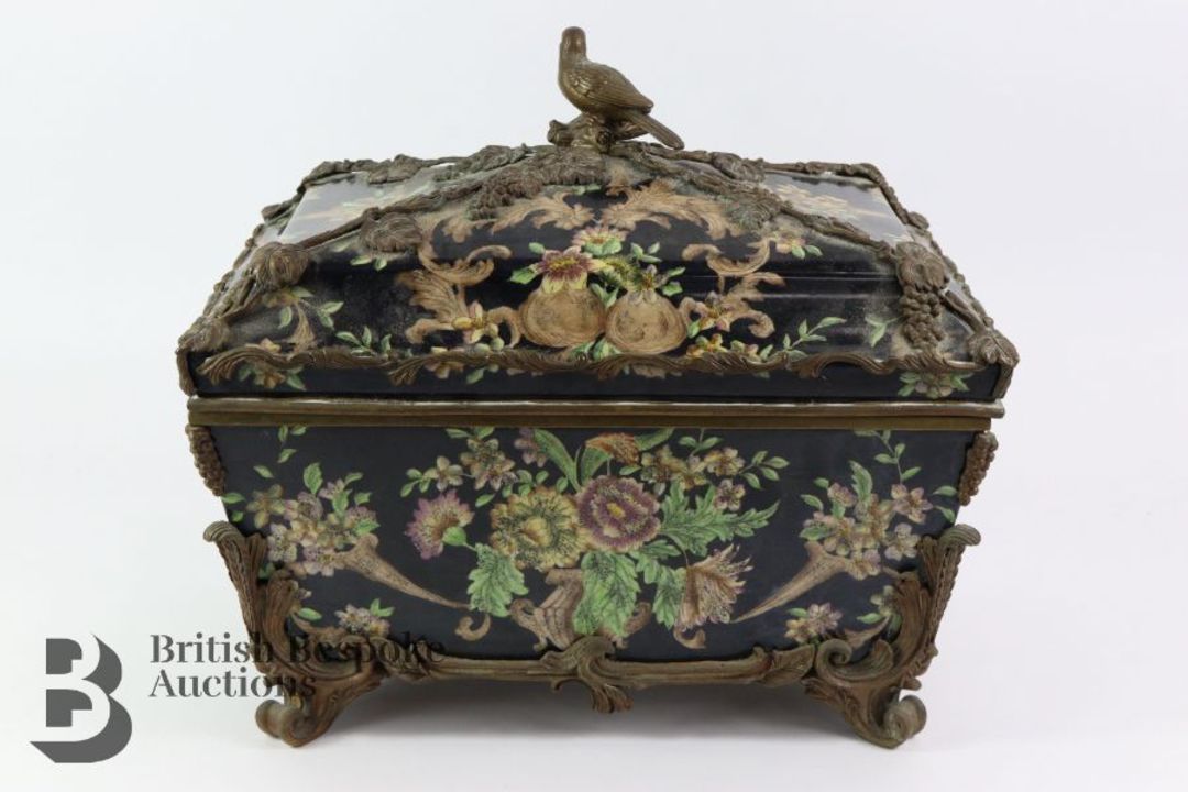 20th Century Ceramic Jardiniere and Cover - Image 2 of 9