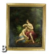 Follower of William Etty Oil on Canvas