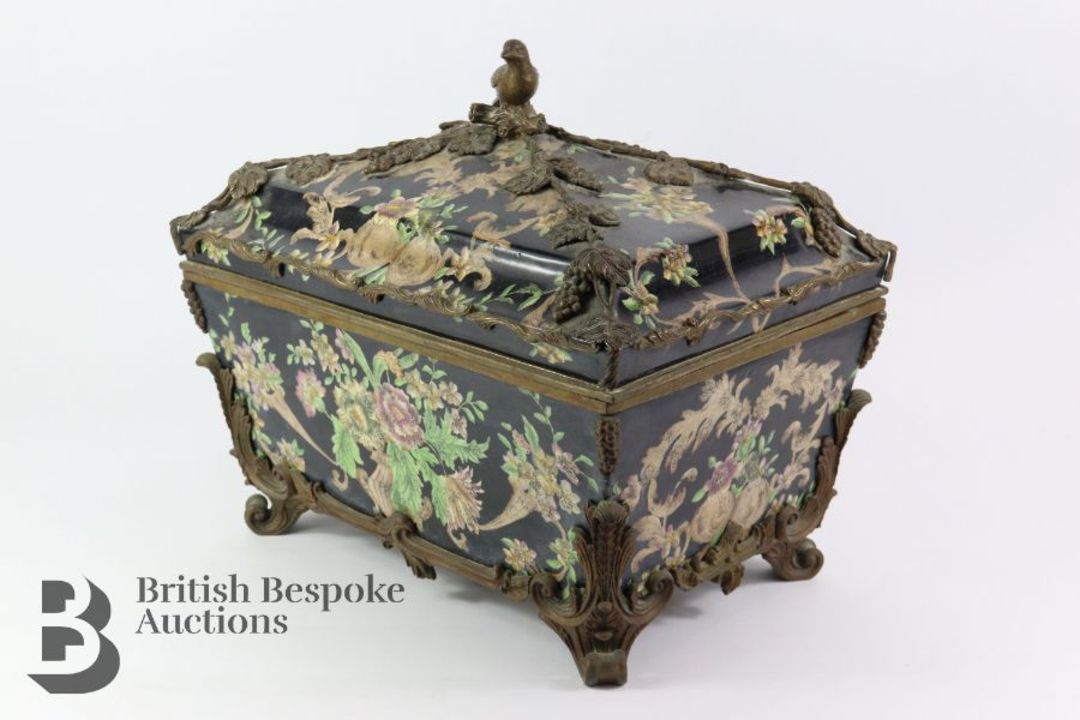 20th Century Ceramic Jardiniere and Cover - Image 3 of 9