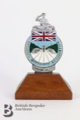 Collins London National Motorist Association Grille Badge